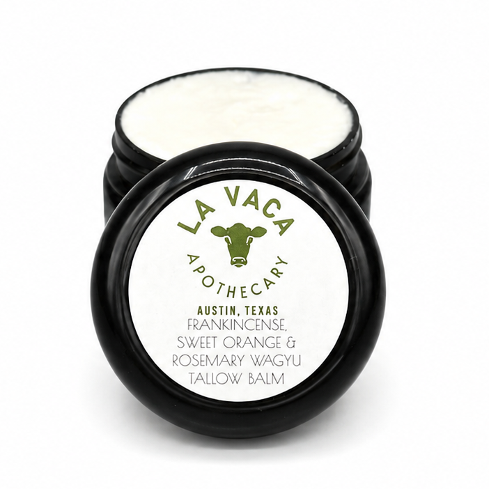 Frankincense Sweet Orange & Rosemary Whipped Wagyu  Tallow Balm